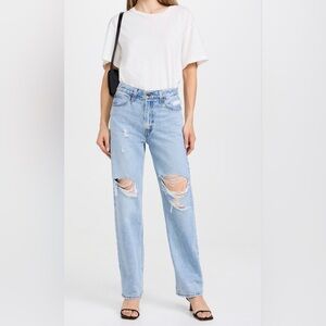 Levi’s Dad Distressed Light Blue Jeans Size 24